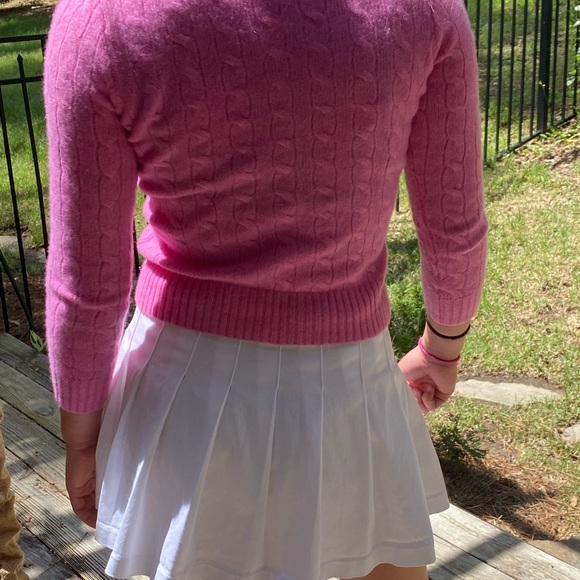 Polo Ralph Lauren Pink Cashmere Sweater girls size 12 - Picture 11 of 12